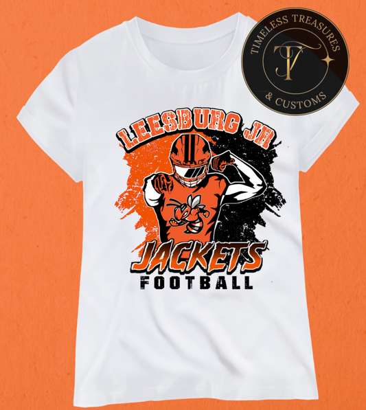 Leesburg Jr Jackets Football Team Shirt