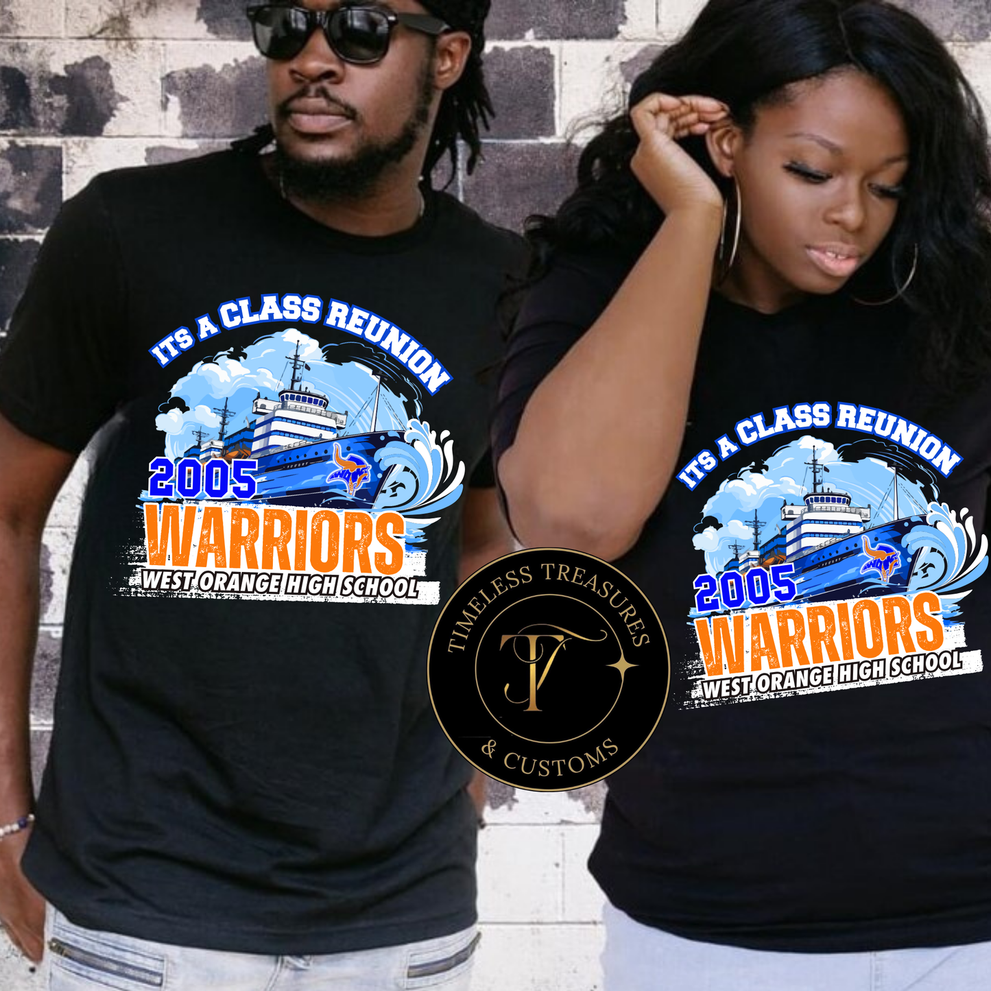 West Orange Warriors Alumni Cruise T-shirt