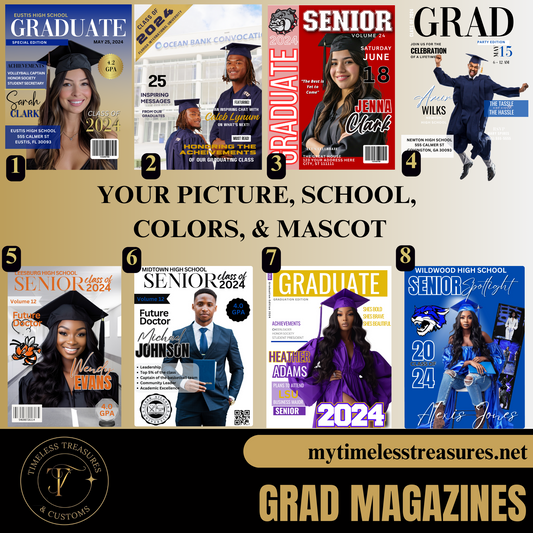GRAD - Graduation Custom Magazine Cover