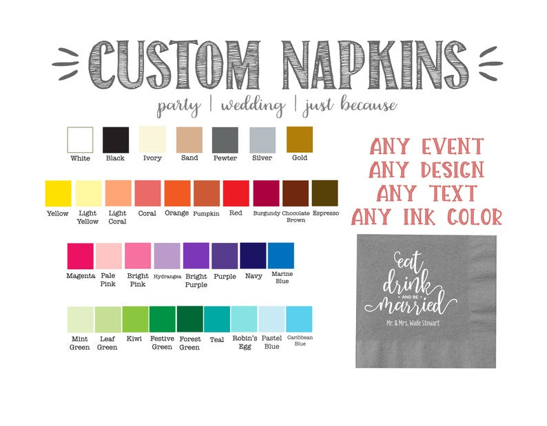 Personalized Napkins