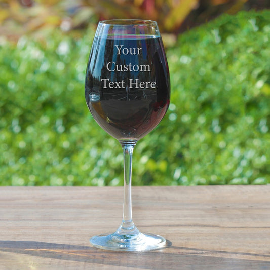 Custom  Wine Glasses
