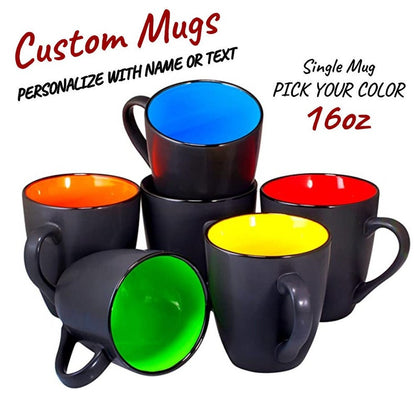 Personalized Large Coffee Mug