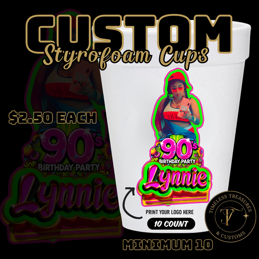 Custom Styrofoam Cups – Perfect for Every Occasion