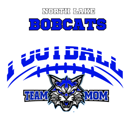 North Lake Bobcats Football Team Parent Tee-Custom