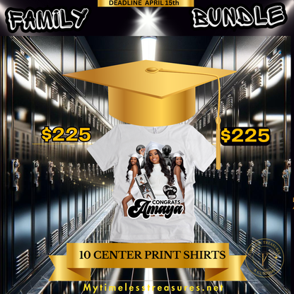 Graduate Custom Grad Center Print Bundle