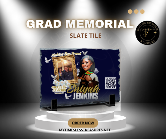 ✨ Signature Memorial QR Song Slate-Custom