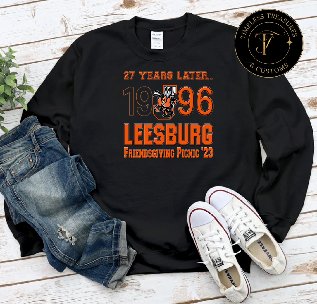 Leesburg High 1996 Friendsgiving Picnic Sweatshirt