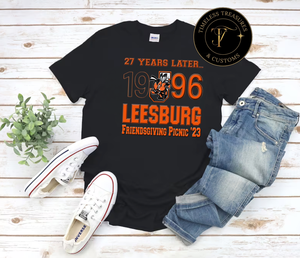 Leesburg High 1996 Friendsgiving Picnic T-shirt