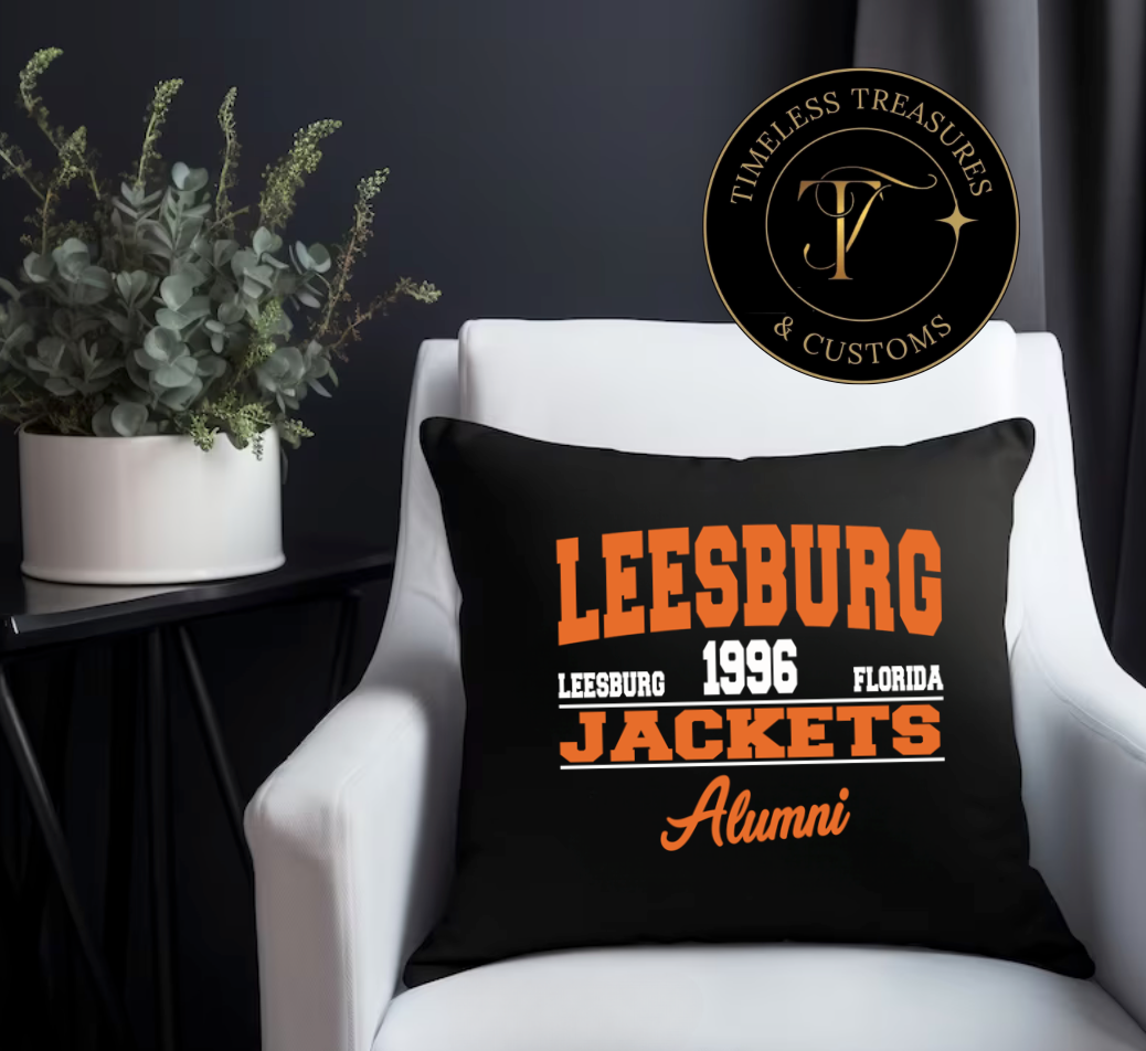 Leesburg High Alumni Pillow