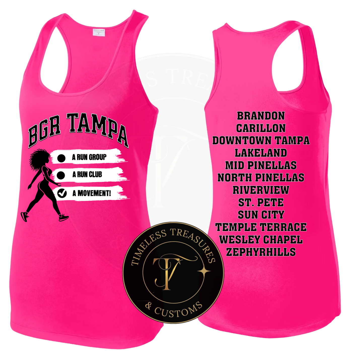 BGR Tampa Official Running Tank – “A Movement” Edition