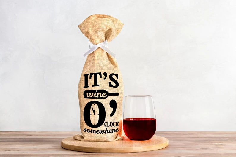 Eco-Chic Wine: Presenting Our Stylish Jute Bag