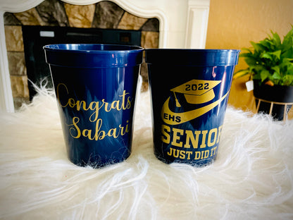 Personalized Stadium Cups