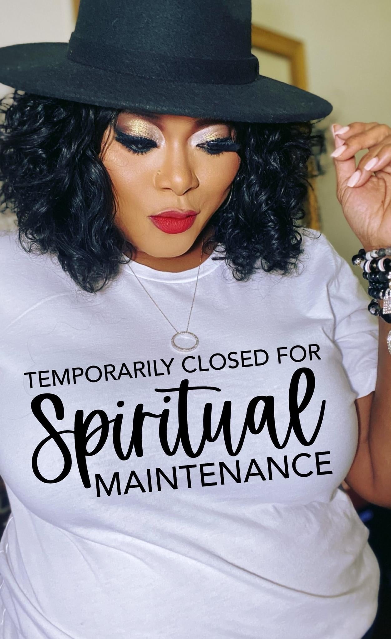 Temporarily closed for spiritual maintenance